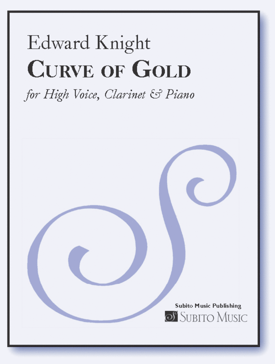 Curve of Gold Choir scores gallery preview page 1