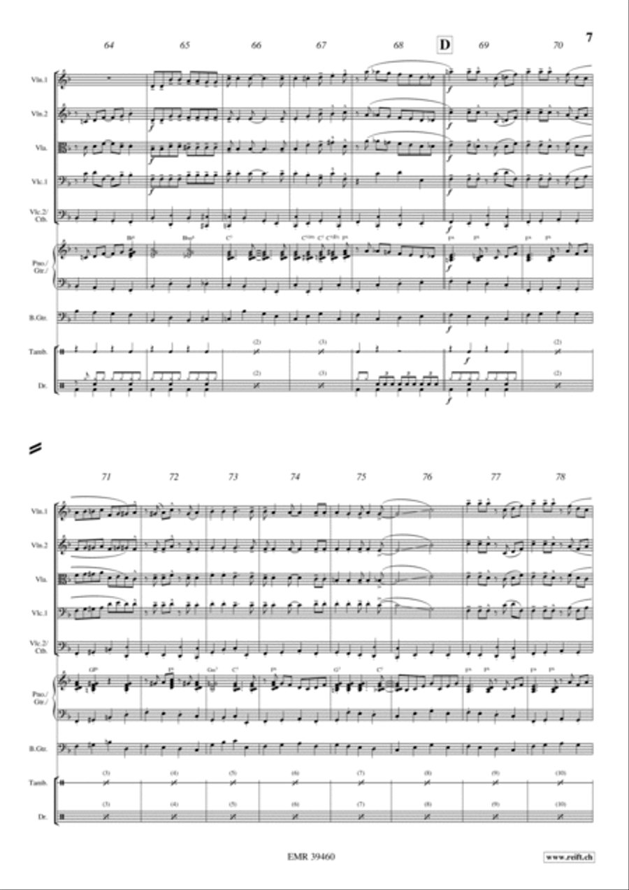 Swinging Santa Claus Swinging Santa Claus Bass Guitar scores gallery preview page 6