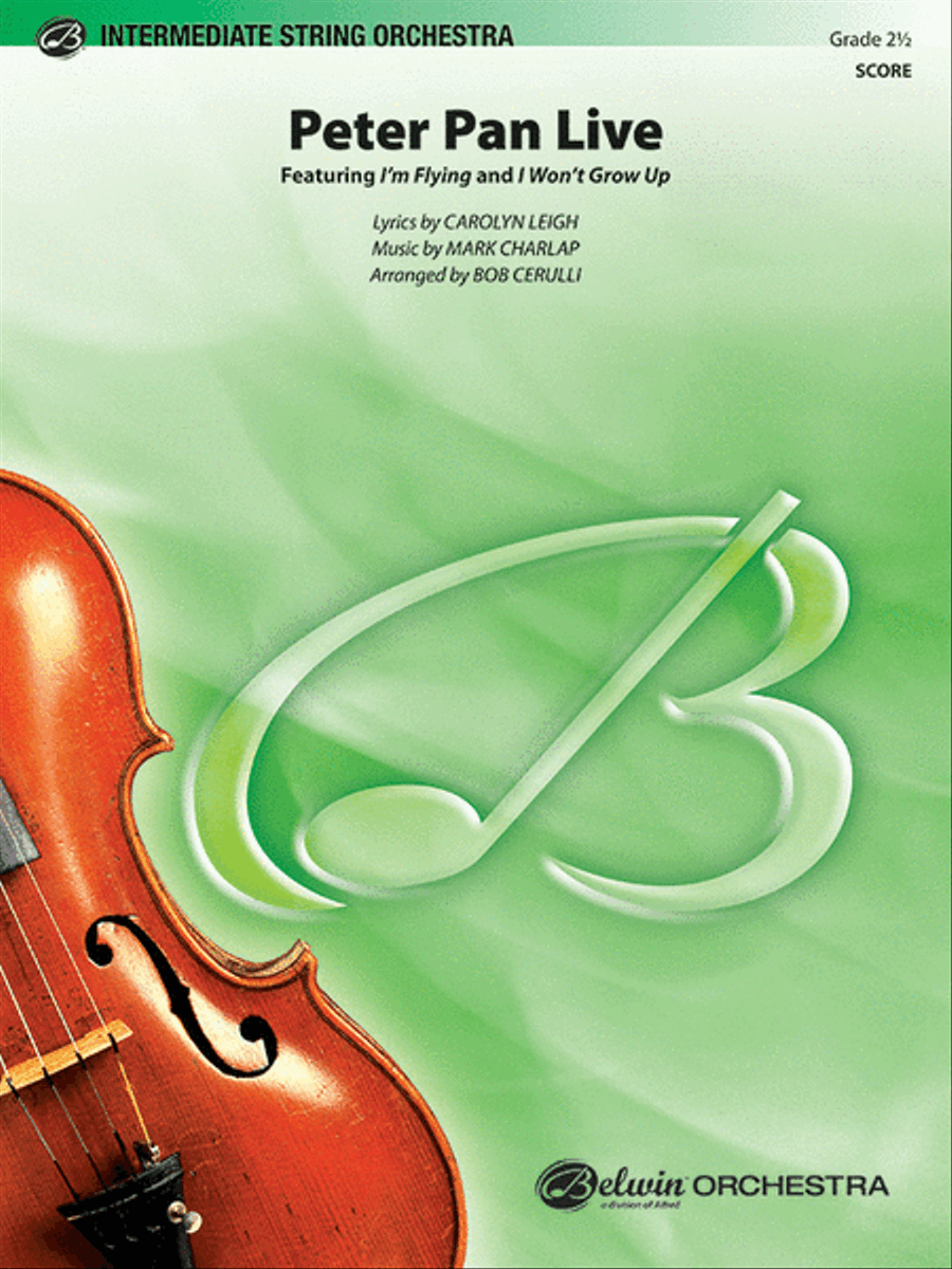 Peter Pan Live String Orchestra scores gallery preview page 1