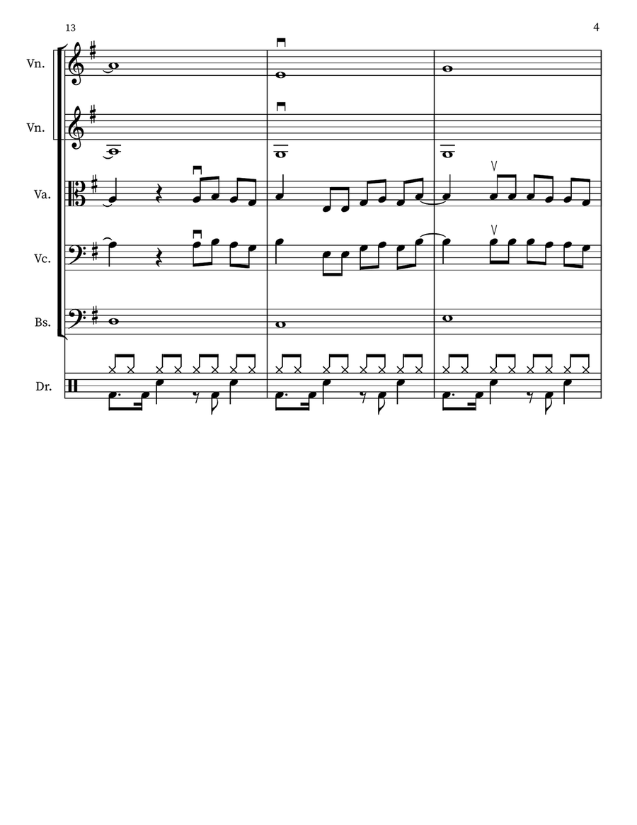 Born To Die Cello scores gallery preview page 4