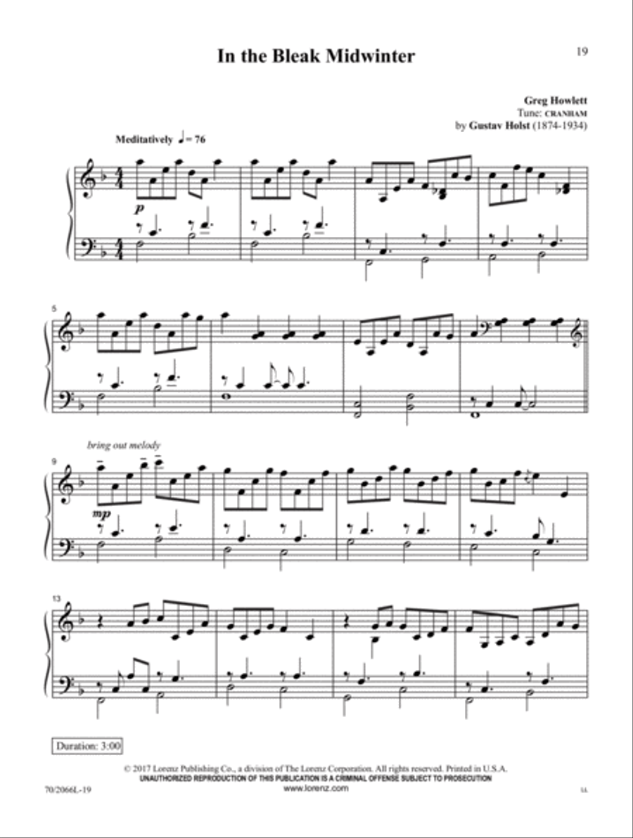 Christmas Improvisations Christmas Improvisations Piano Solo scores gallery preview page 12