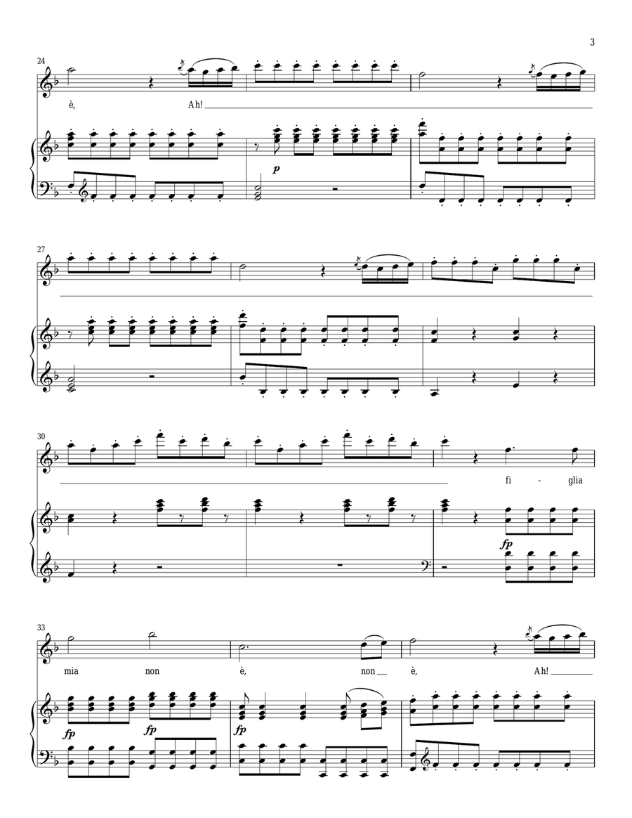 Queen Of The Night's Vengeance Aria Voice Solo scores gallery preview page 3