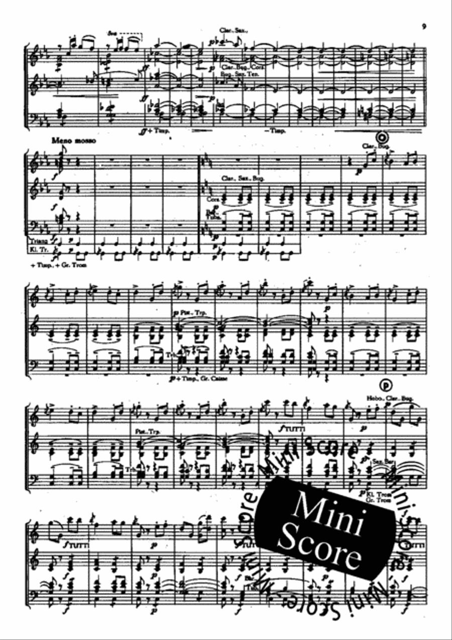 Martha Martha Fanfare Band scores gallery preview page 10