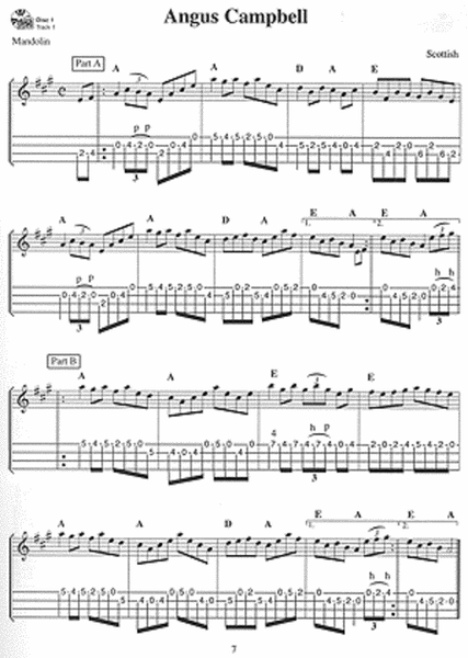 50 Tunes for Mandolin, Volume 1 image number null