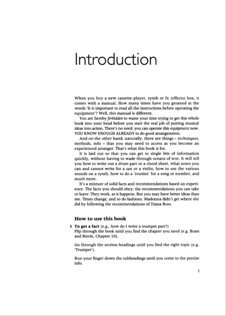 Rock, Jazz and Pop Arranging Collection / Songbook scores gallery preview page 2