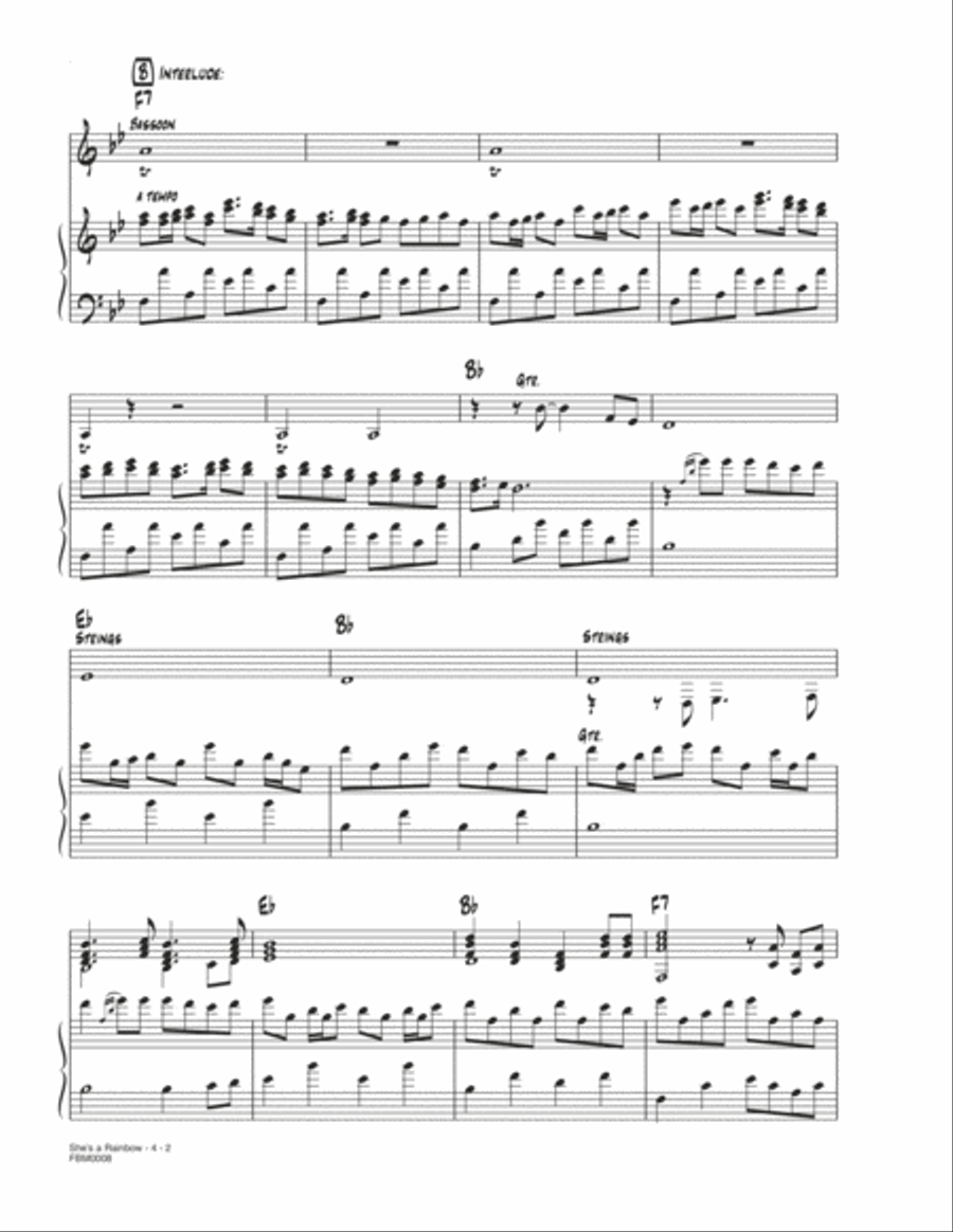She's a Rainbow She's a Rainbow School and Community scores gallery preview page 2