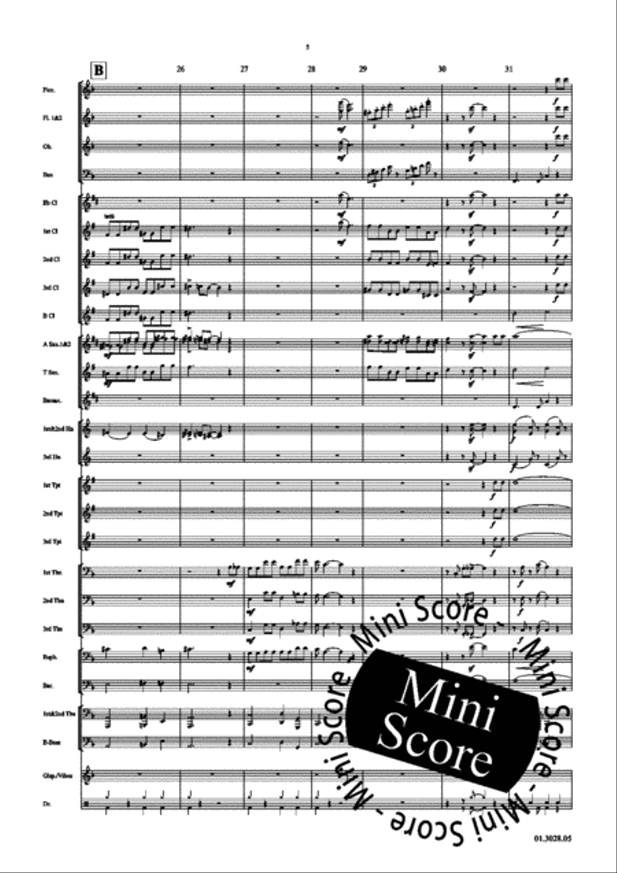 Winter Wonderland Winter Wonderland Concert Band scores gallery preview page 9
