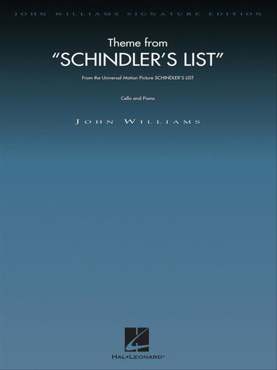 Theme from Schindler's List Piano Accompaniment scores gallery preview page 2