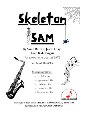 Book cover for Skeleton Sam