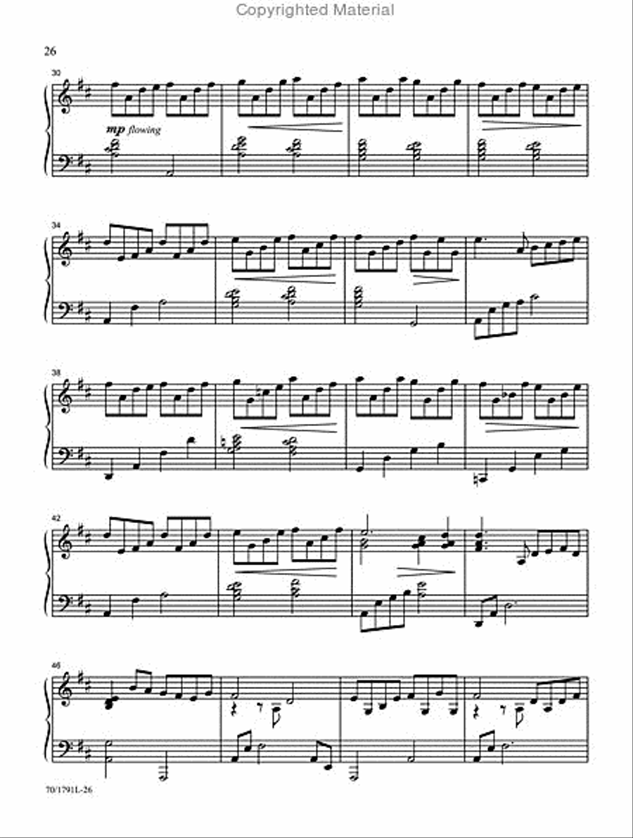 Hymns You Love Piano Solo scores gallery preview page 9