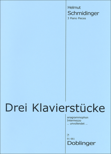 3 Klavierstucke