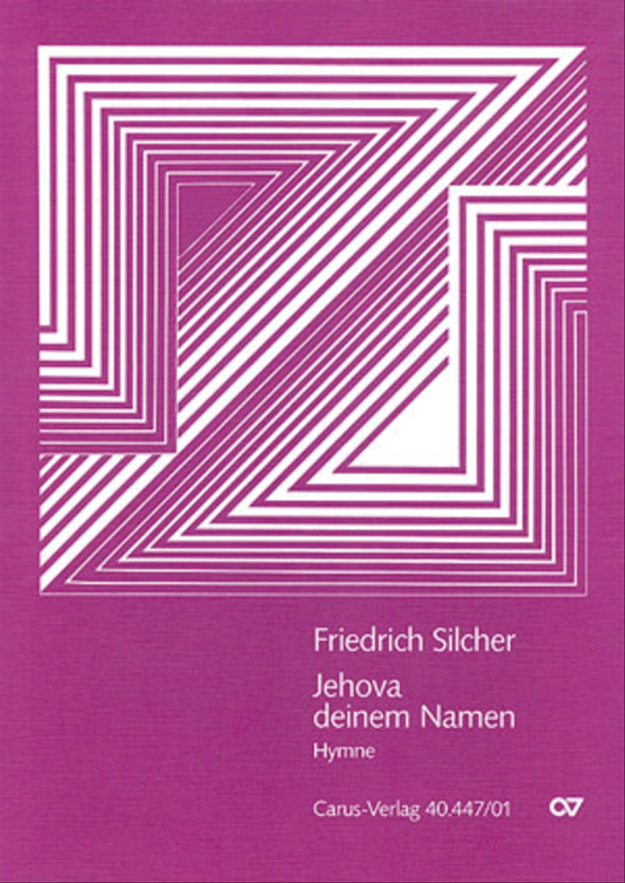 Jehova, deinem Namen
