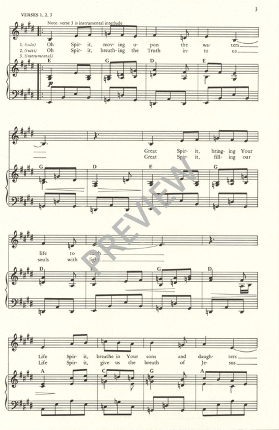 Burn Bright 4-Part scores gallery preview page 4