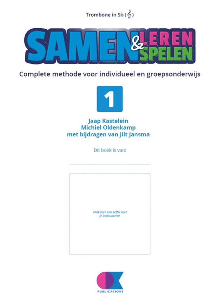 Samen Leren Samenspelen Vlaams Deel 1 Trombone Solo scores gallery preview page 2