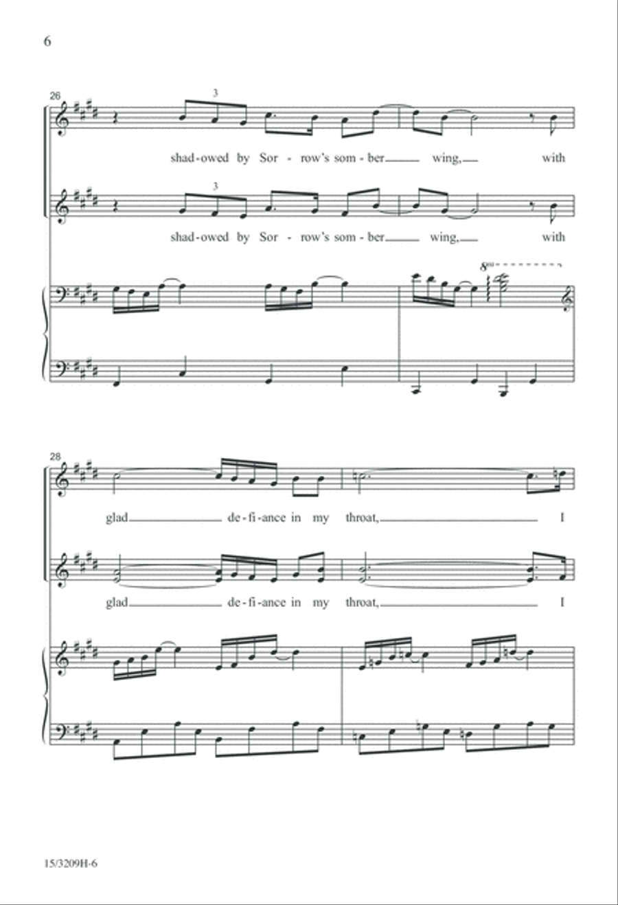 And I Can Sing SSAA scores gallery preview page 6