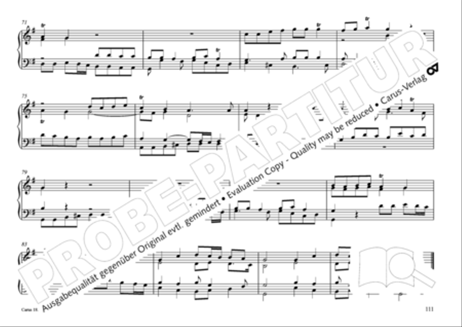 Pastoral music for organ, vol. 2: Germany, Bohemia, Austria, South Tyrol Organ Solo scores gallery preview page 112
