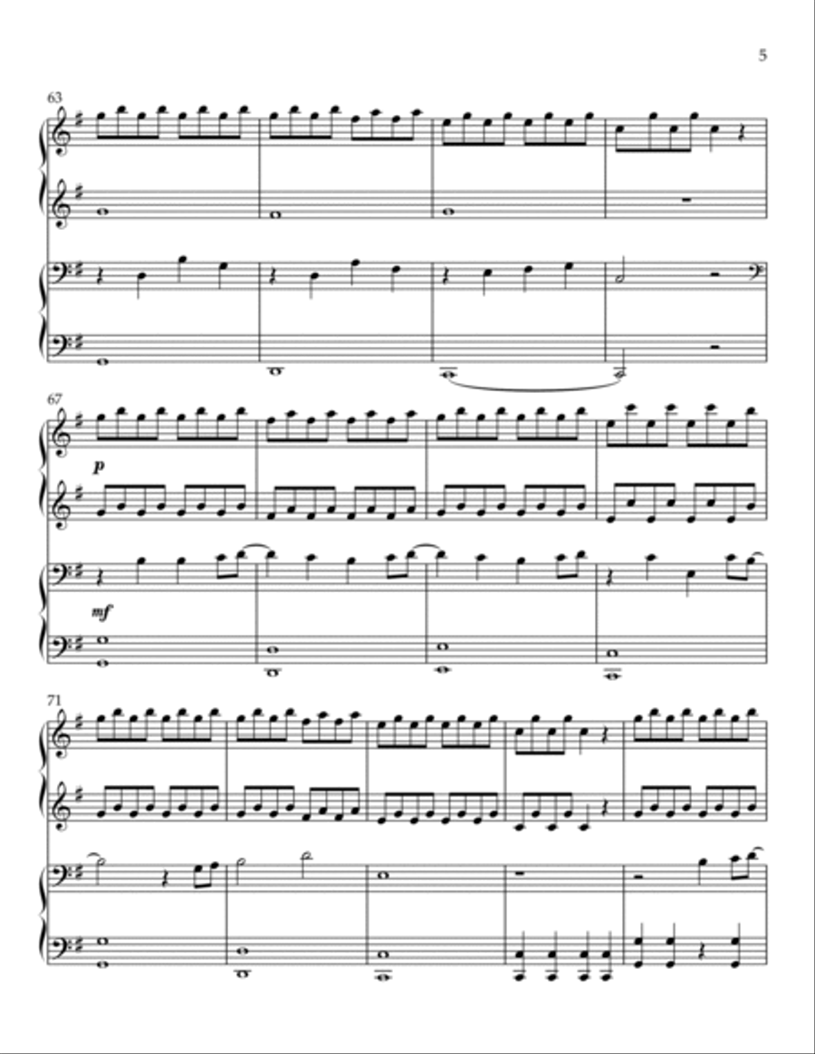 A Million Dreams A Million Dreams Piano scores gallery preview page 5