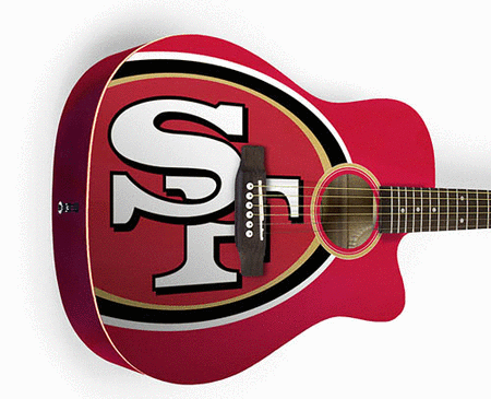 San Francisco 49ers Acoustic Guitar