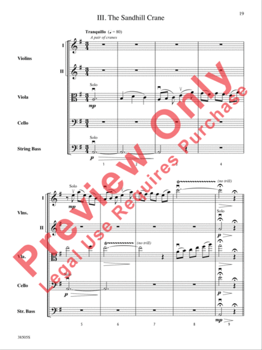 A Wisconsin Tableau String Orchestra scores gallery preview page 20