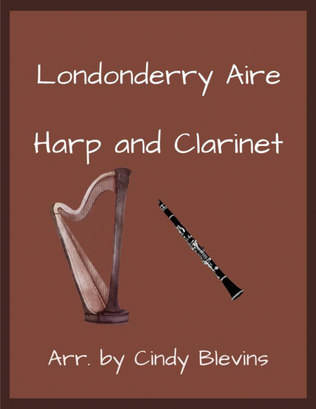 Book cover for Londonderry Aire (Danny Boy), for Harp and Clarinet