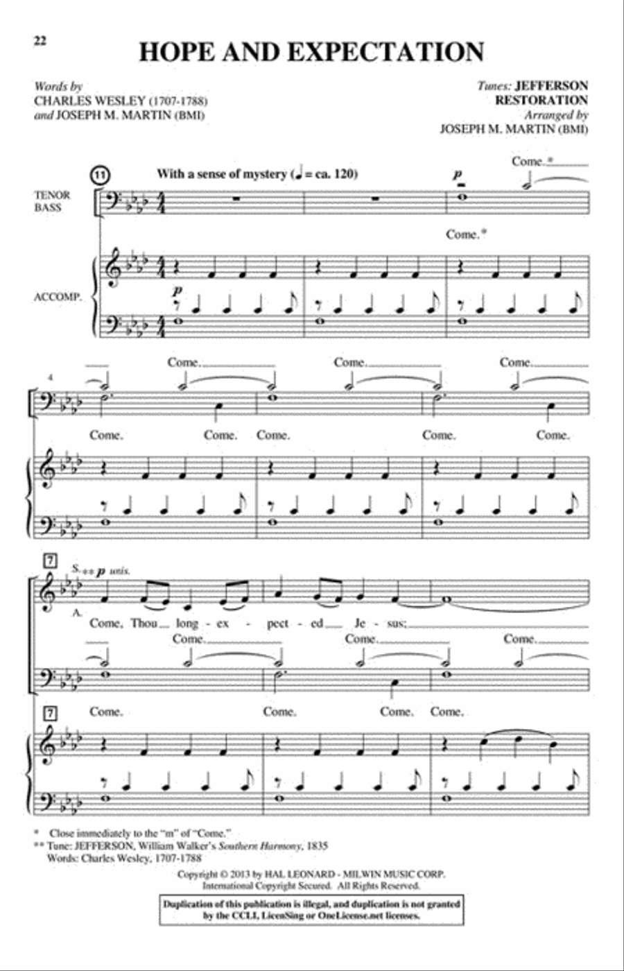Appalachian Winter 4-Part scores gallery preview page 5
