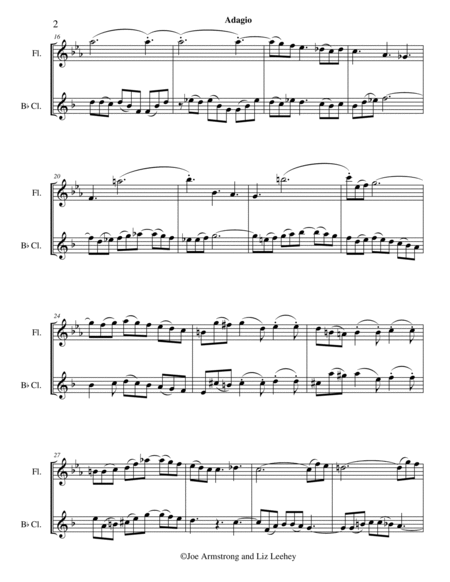 Adagio from Sonata in G minor
