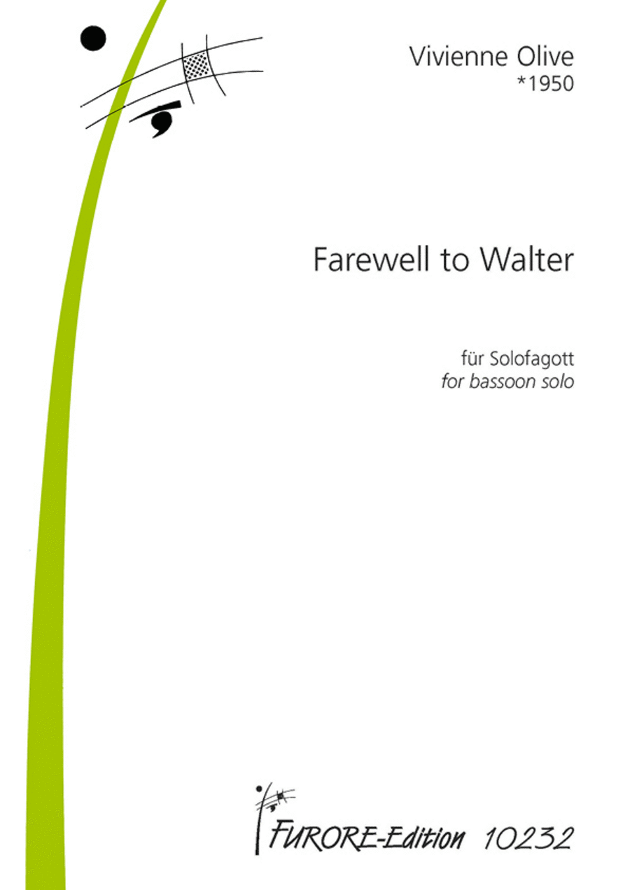 Farewell to Walter Farewell to Walter Bassoon Solo scores gallery preview page 1