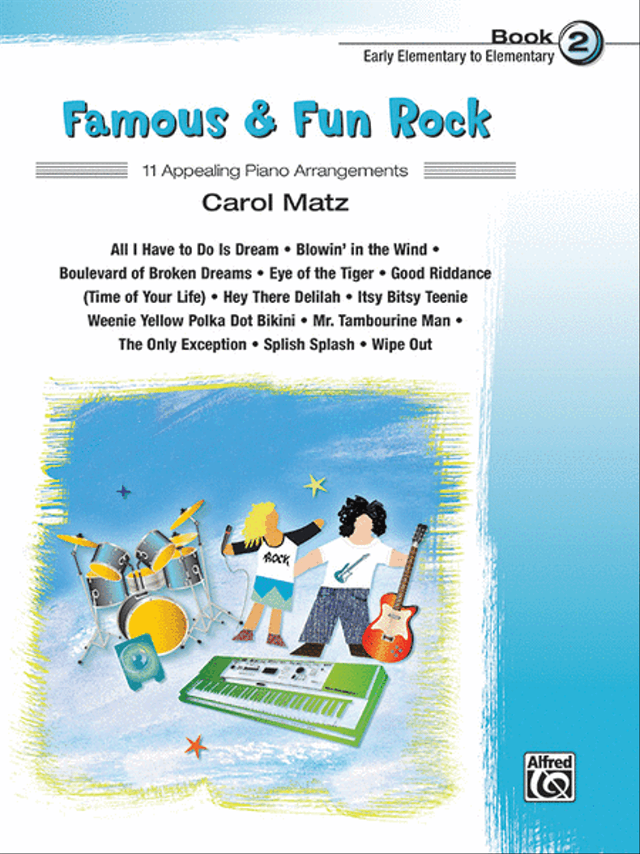 Famous & Fun Rock, Book 2 Piano Method scores gallery preview page 1