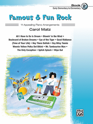 Book cover for Famous & Fun Rock, Book 2