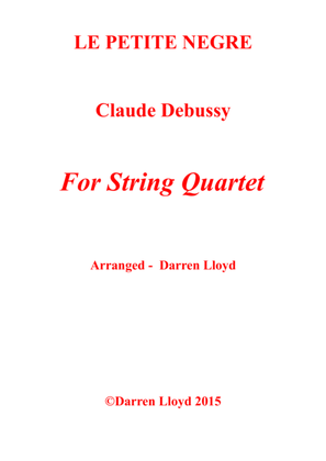 Book cover for Le Petite Negre String Quartet