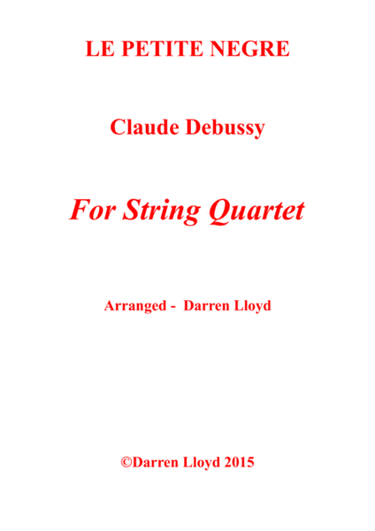 Le Petite Negre String Quartet image number null