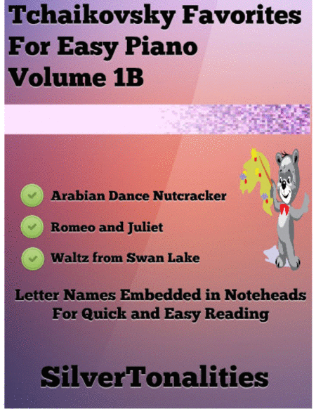 Tchaikovsky Favorites for Easy Piano Volume 1B Sheet Music