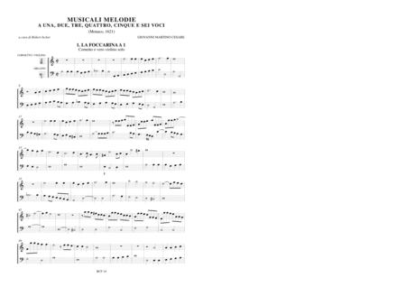Musicali Melodie a 1, 2, 3, 4, 5 e 6 voci (Monaco 1621)