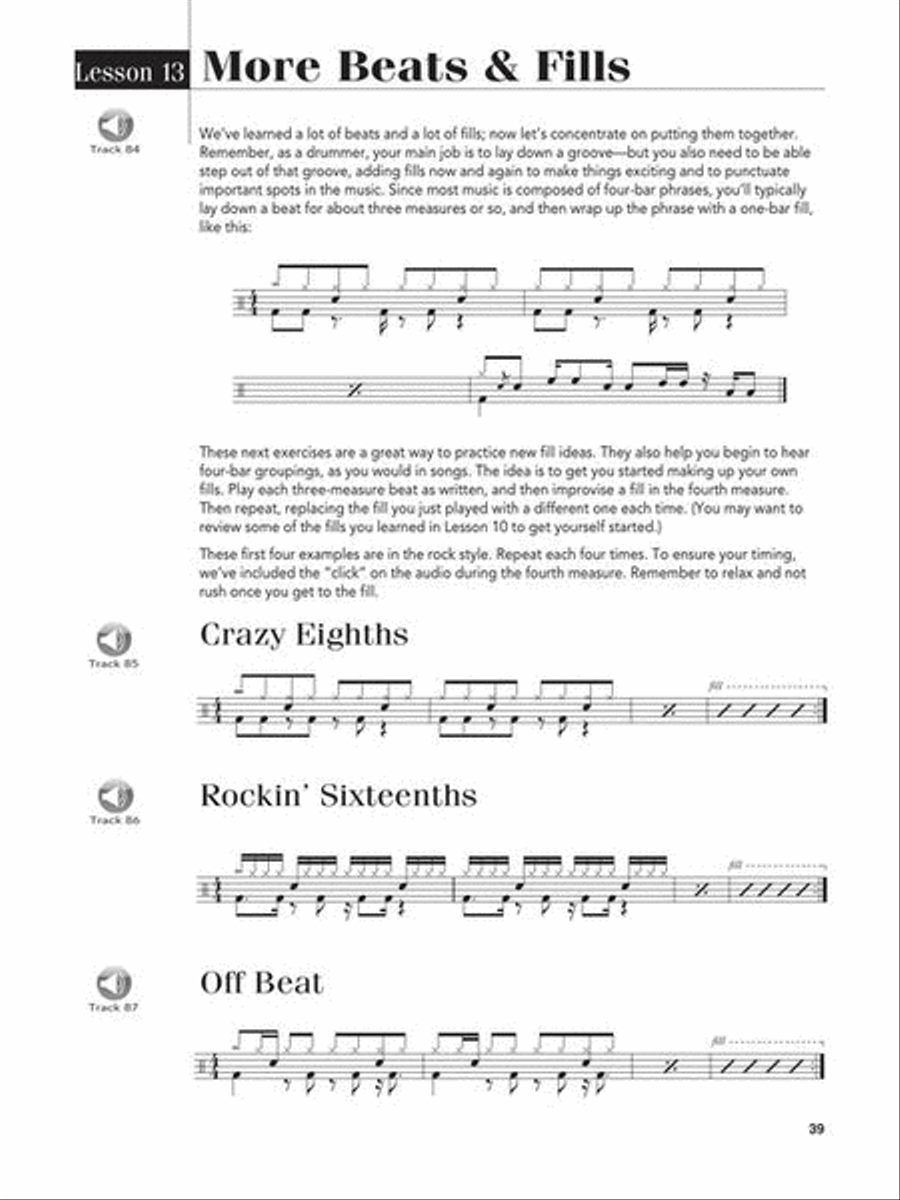 Play Drums Today! – Level 1 Drums scores gallery preview page 6