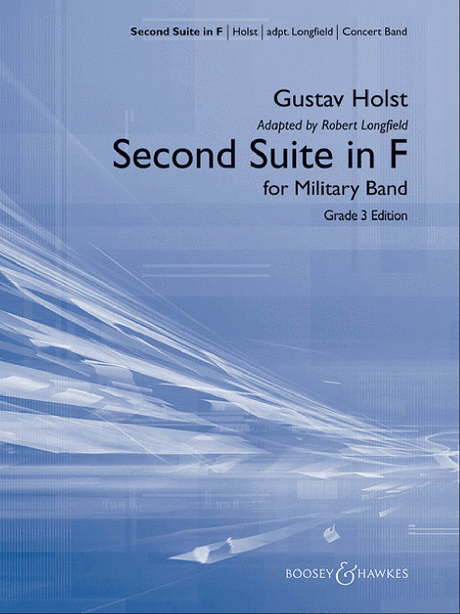 Second Suite in F Concert Band scores gallery preview page 1