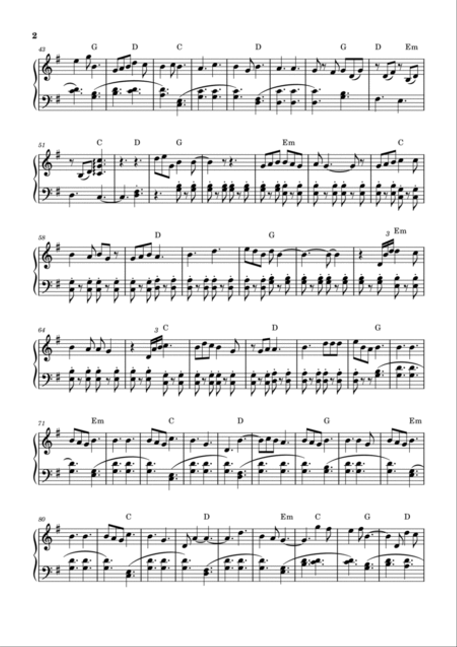 Perfect Piano Solo scores gallery preview page 2