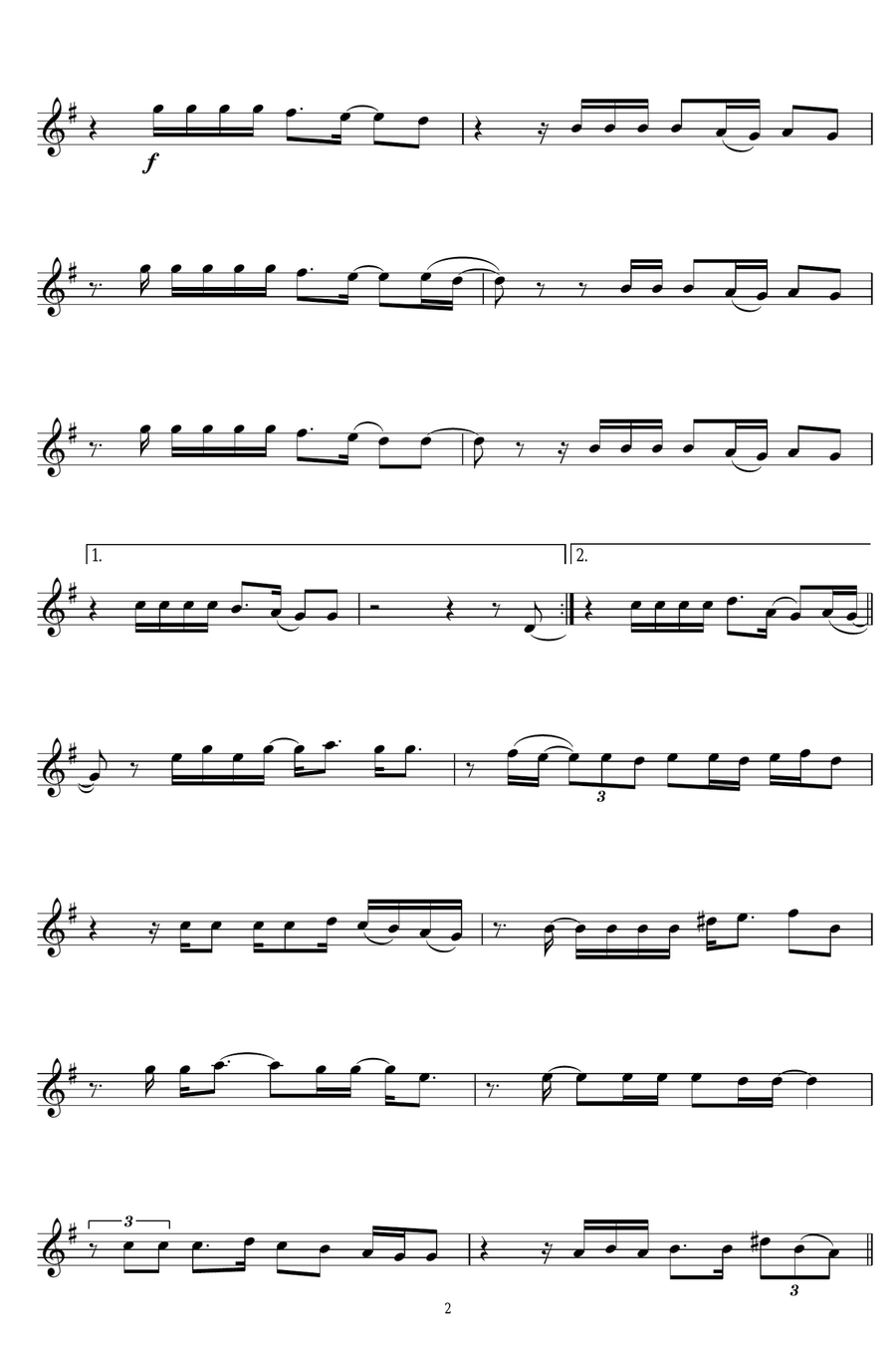 Leave Right Now Leave Right Now Clarinet Solo scores gallery preview page 2