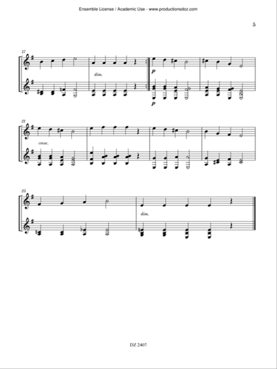 10 Danses roumaines Classical Guitar scores gallery preview page 6