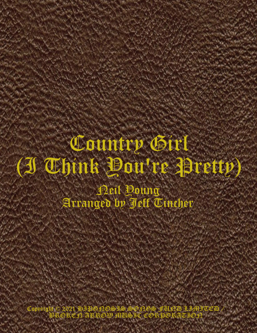 Country Girl I Think You're Pretty image number null