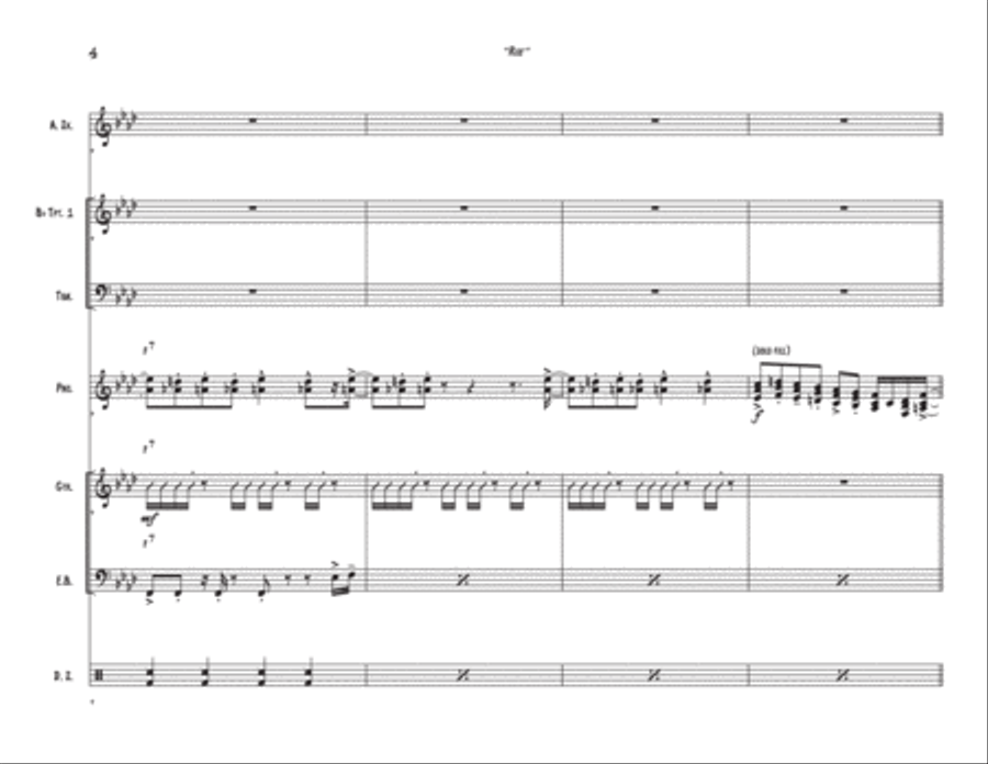 Rise Alto Saxophone scores gallery preview page 4