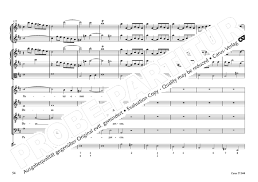 Messa per il Santissimo Natale 4-Part scores gallery preview page 45