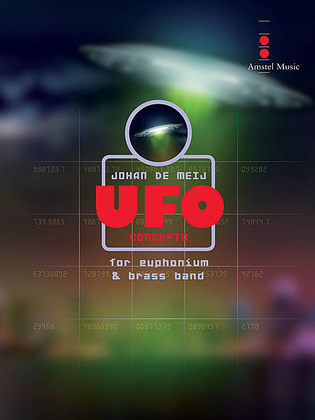 Book cover for UFO Concerto (for Euphonium and Brass Band)