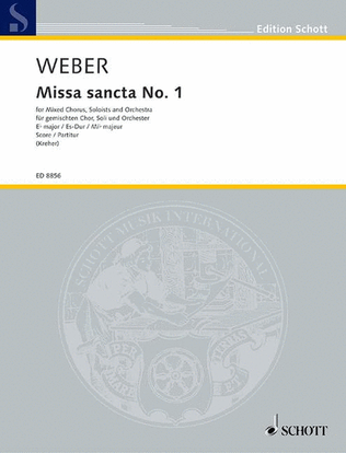 Weber Cm Missa Sancta Nr1 Es-dur