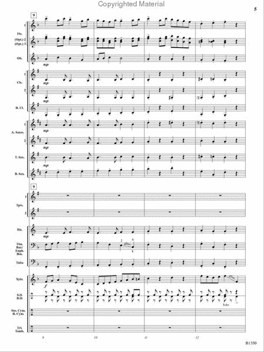 Flutopia Concert Band scores gallery preview page 4