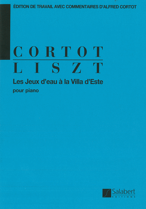Book cover for Les Jeux d'eau à la Villa d'Este