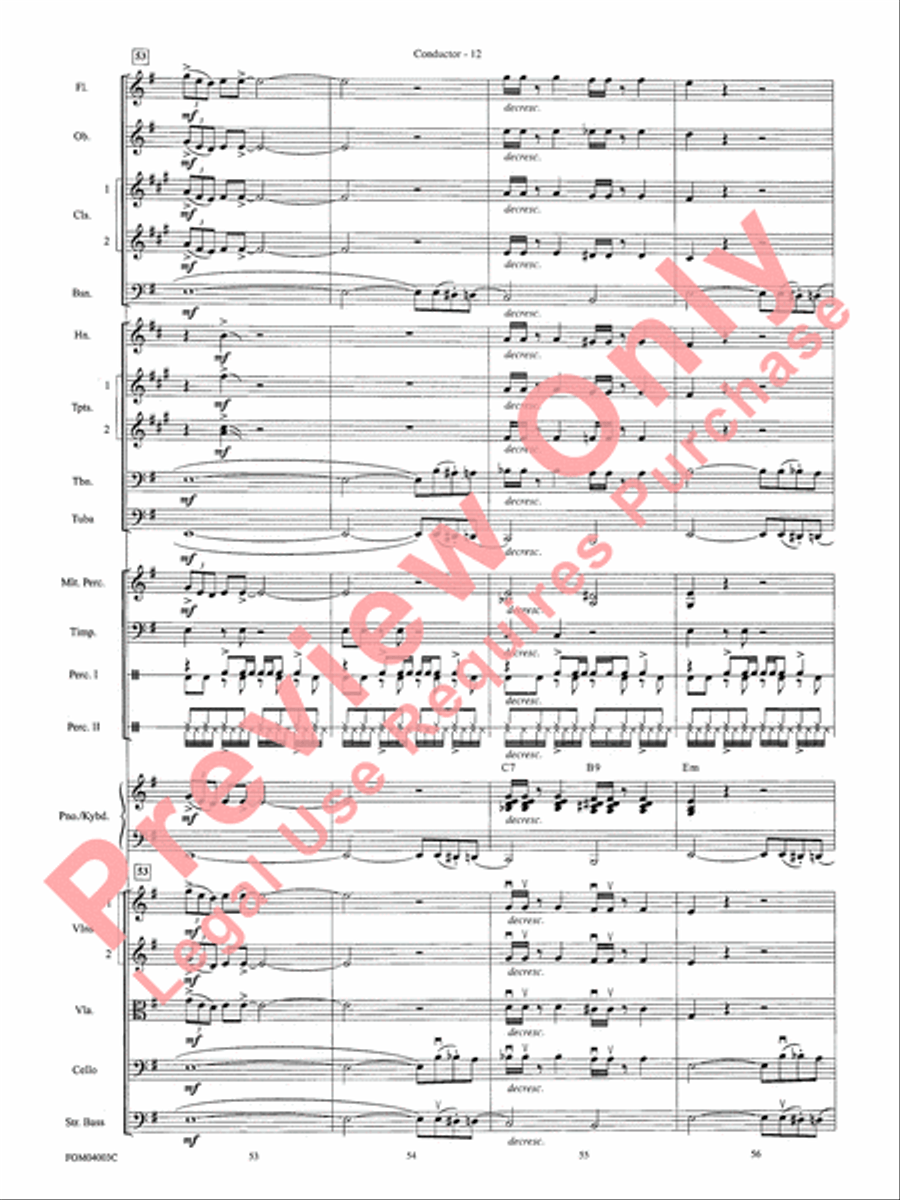 The Pink Panther Full Orchestra scores gallery preview page 15