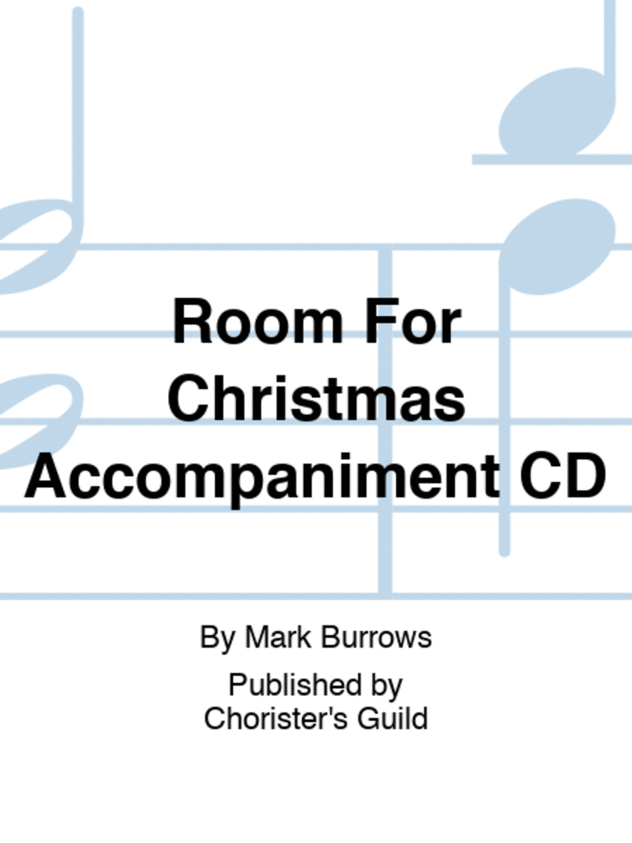 Room For Christmas Accompaniment Recording Unison Choir scores gallery preview page 1