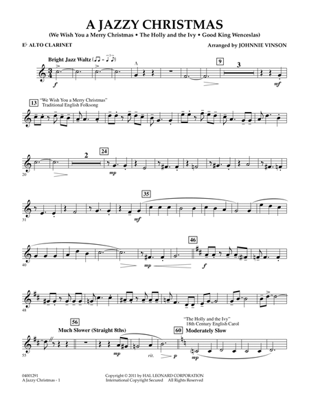 A Jazzy Christmas - Eb Alto Clarinet