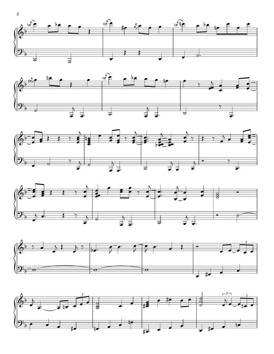 Stal (from Minecraft) Piano Solo scores gallery preview page 2
