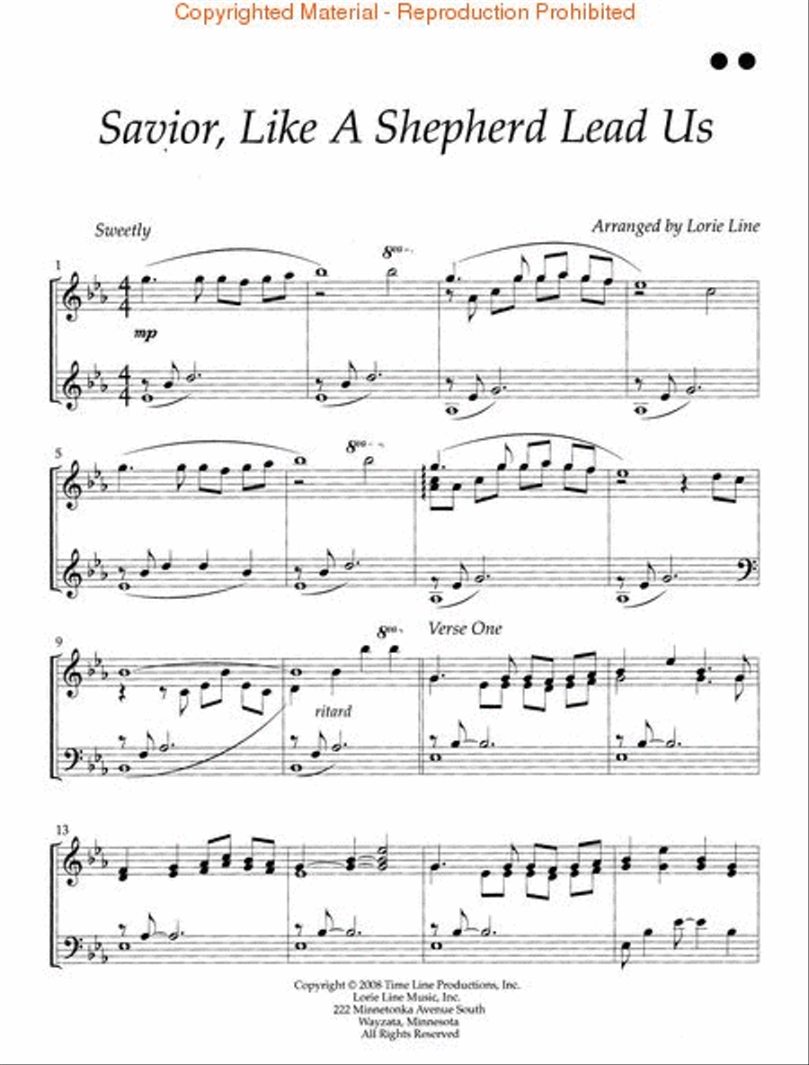 Lorie Line – The Heritage Collection Volume IV Piano Solo scores gallery preview page 2